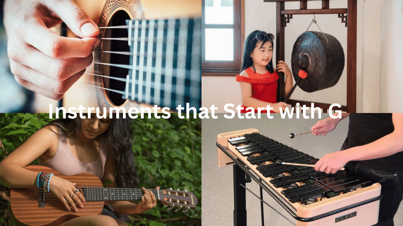 Musical Instruments Gc Groovin' with G: 24 Instruments that Start with G - MicroCosmologist