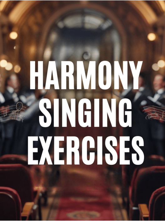 harmony singing exercises