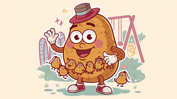 One Potato Two Potato Lyrics- A Rhyme That Counts!