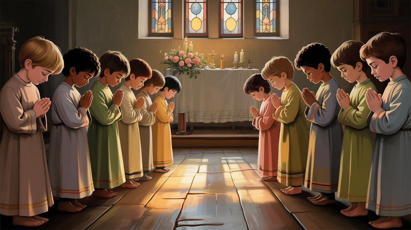 We Bow Our Heads Song